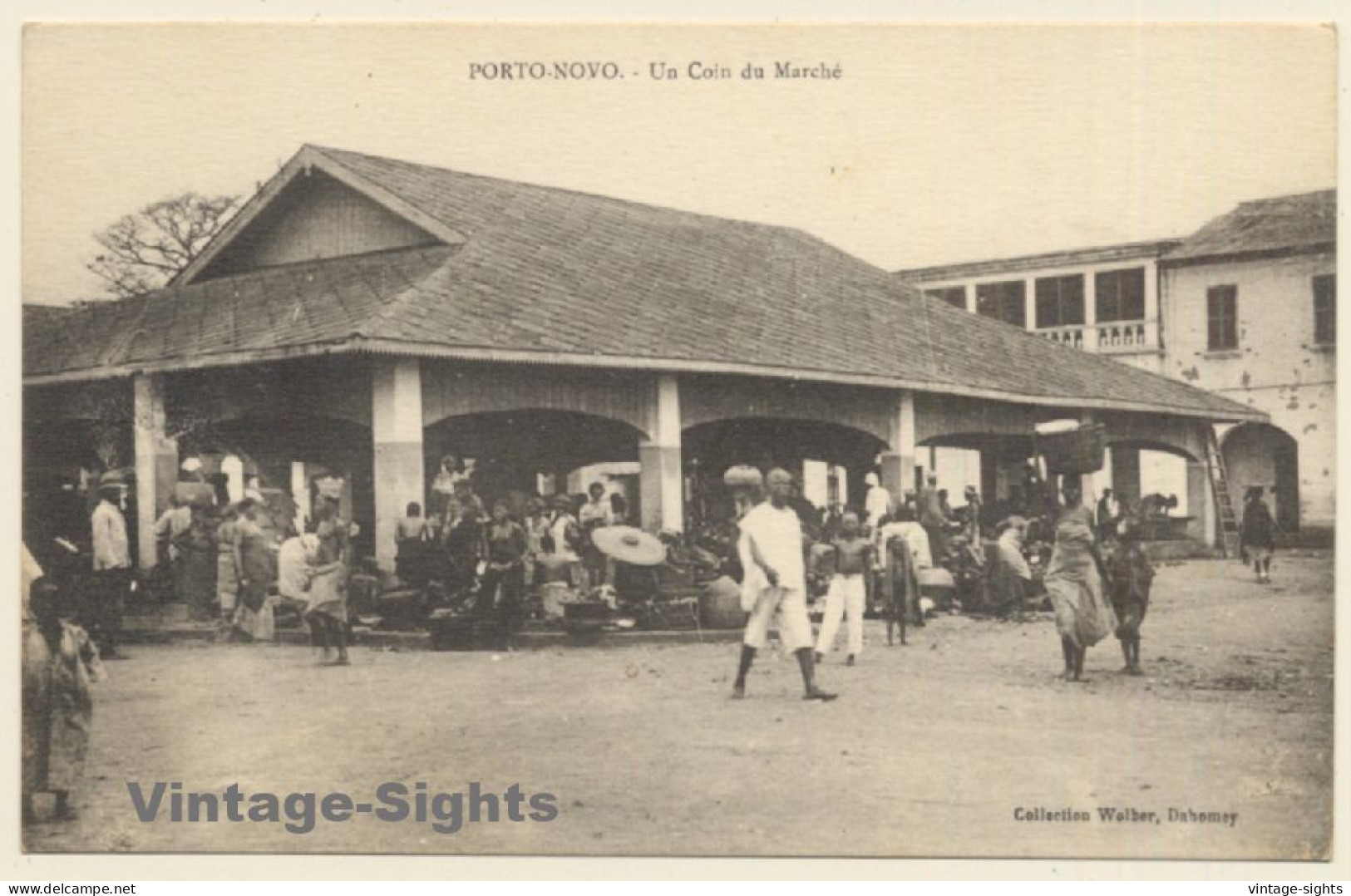 Dahomey / Benin: Porto Novo - Un Coin Du Marché (Vintage PC ~1910s) - Benin