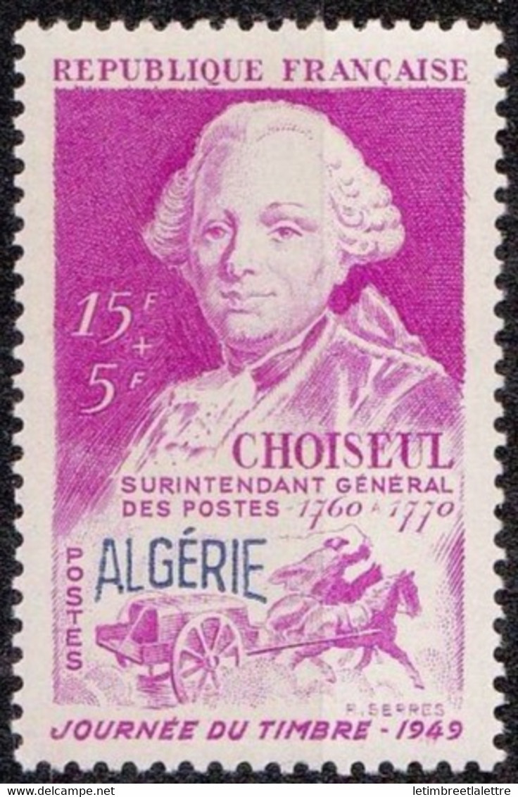 Algérie - YT N° 275 ** - Neuf Sans Charnière - 1949 - Neufs