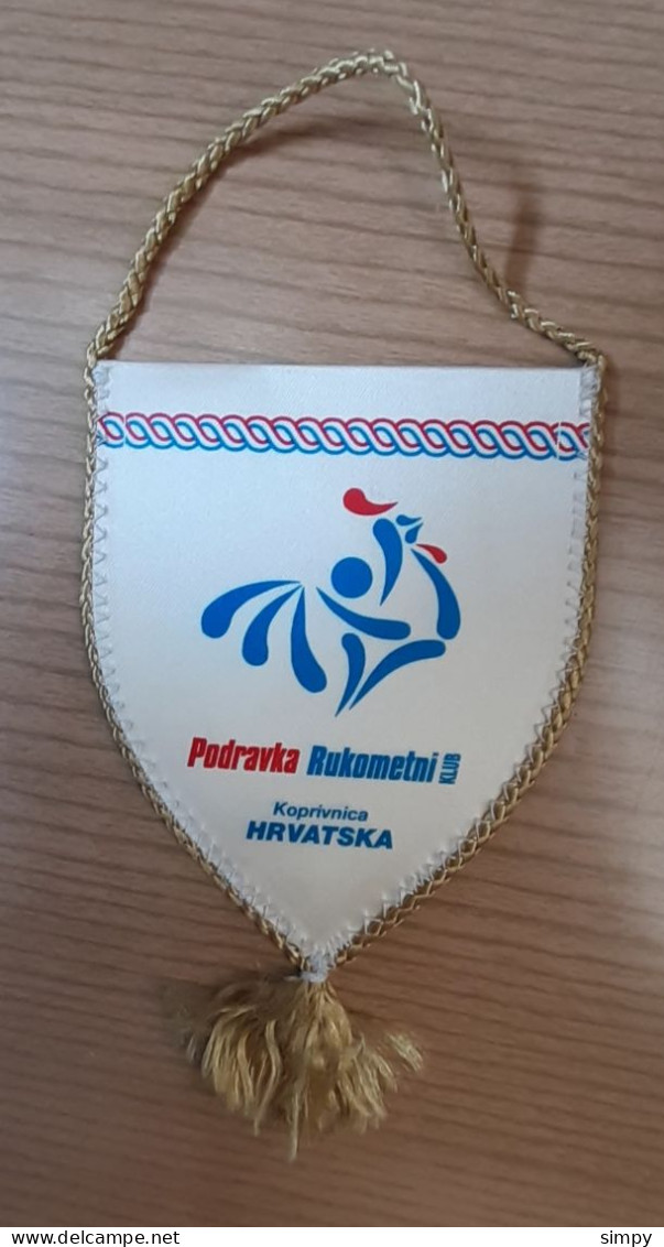 Pennant Handball Club RK Podravka Koprivnica 9x13cm Croatia - Handball