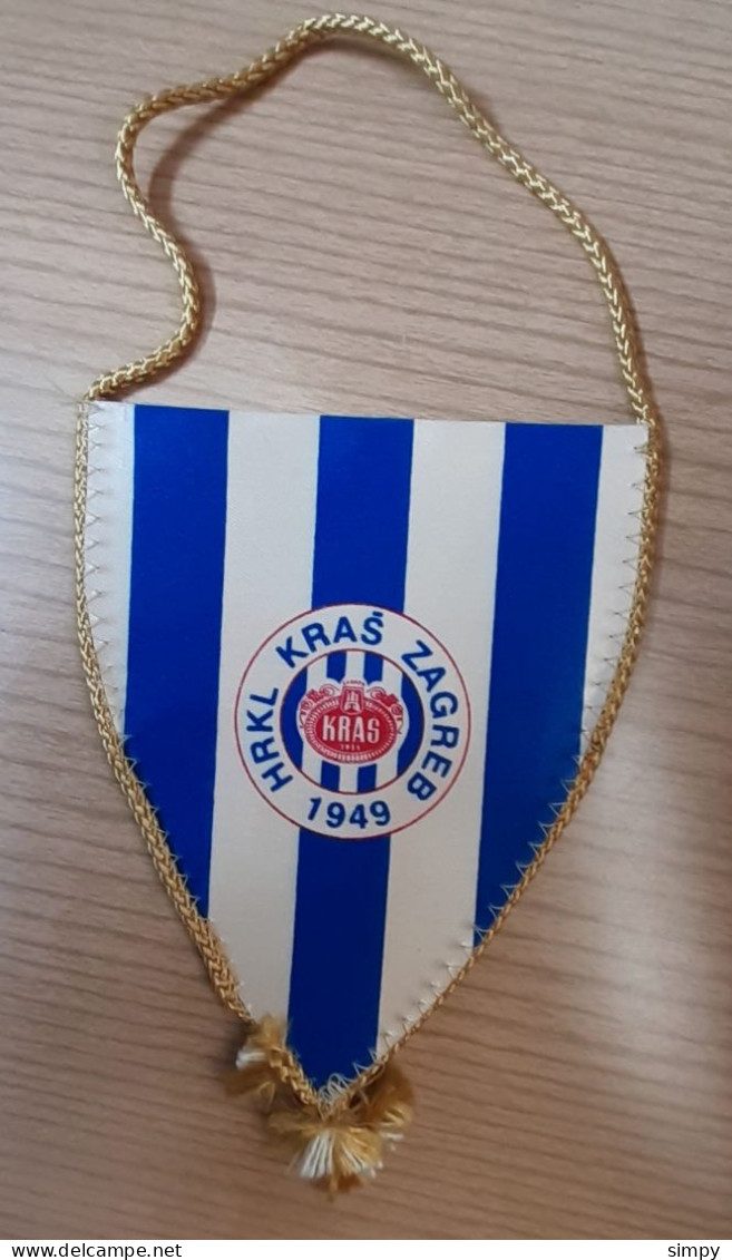 Pennant Handball Club RK KRAS Zagreb 1949  95x140mm Croatia - Handball