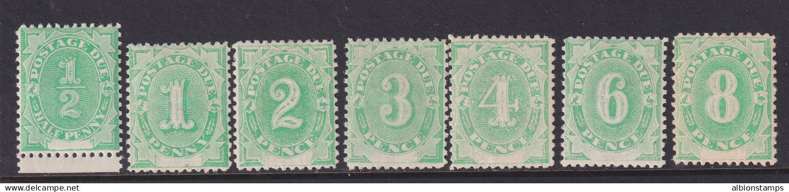 Australia, Scott J1-J7 (SG D1-D7), MLH/HR - Postage Due