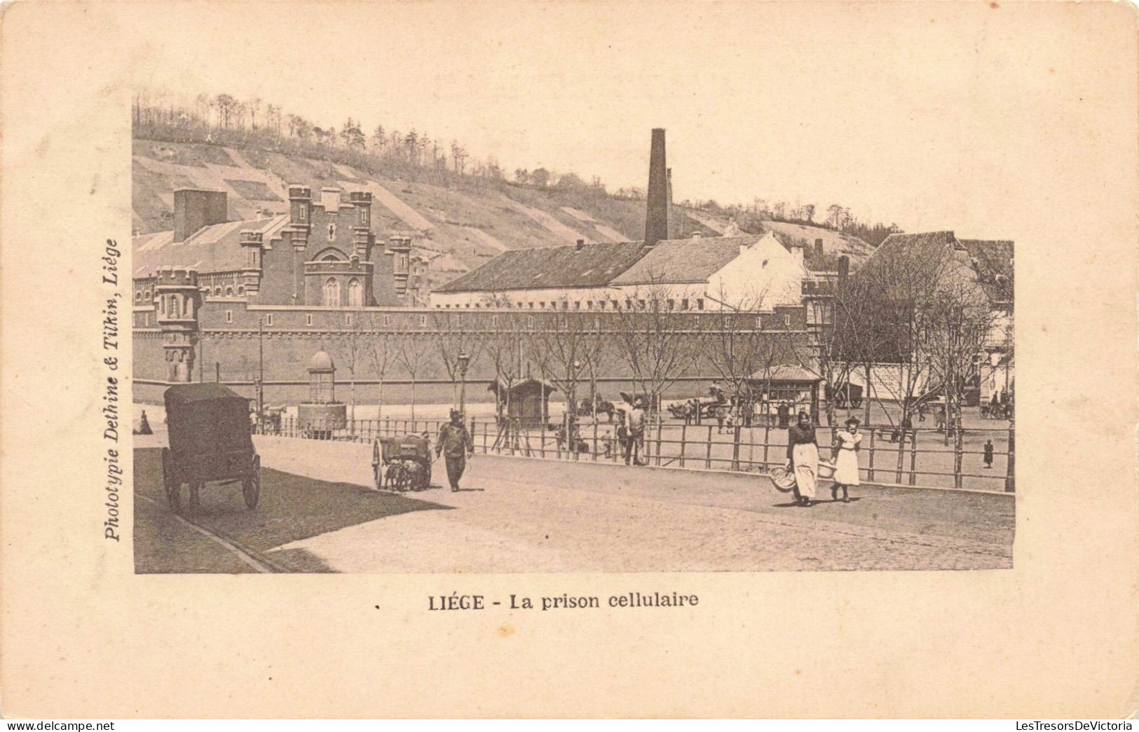 BELGIQUE - Liège - La Prison Cellulaire - Carte Postale Ancienne - Liège