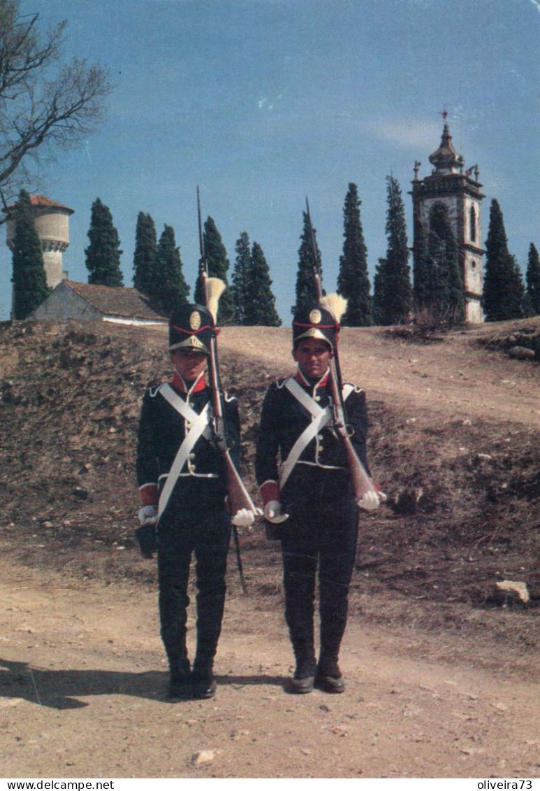 VILA DE ALMEIDA - Traje Militar De 1810 - PORTUGAL - Guarda