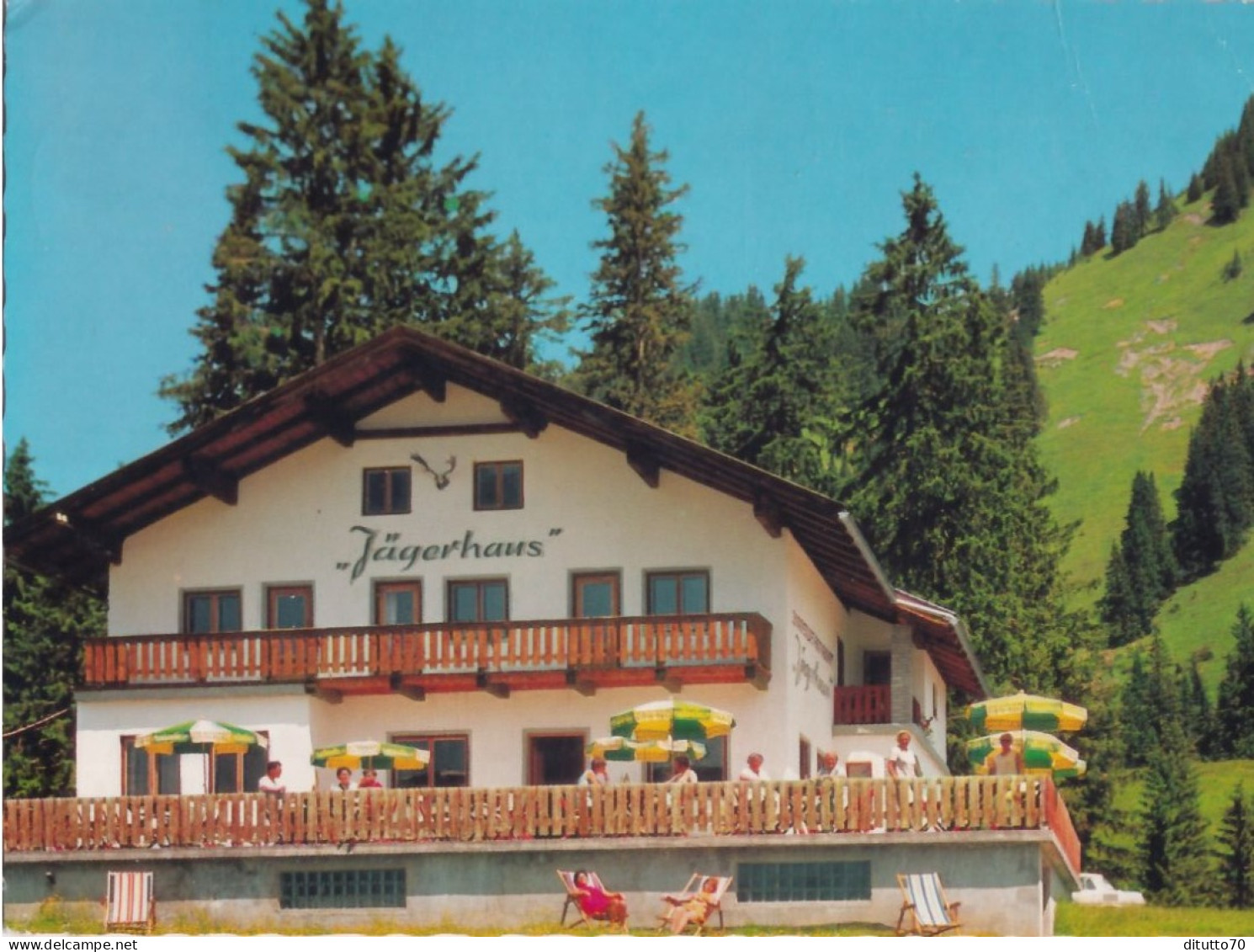 Jogerhaus - Berwang - Tirol - Formato Grande Viaggiata – FE390 - Berwang