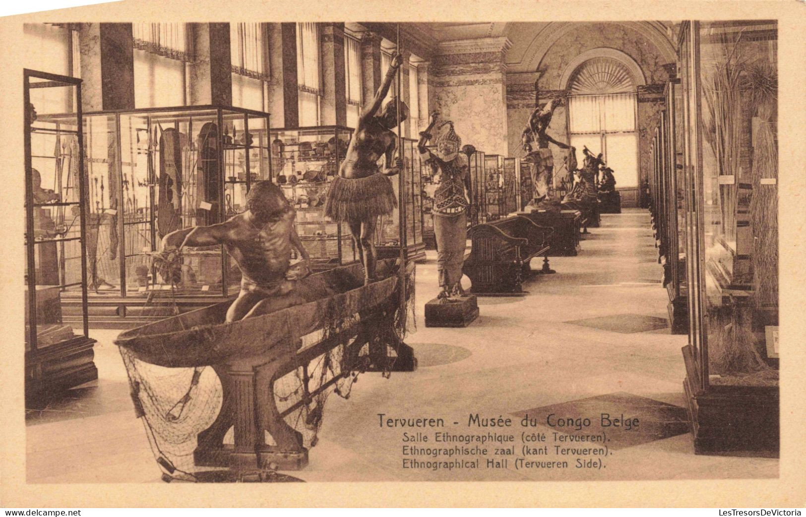 BELGIQUE - Tervueren - Musée Du Congo Belge - Salle Ethnographique - Carte Postale Ancienne - Tervuren