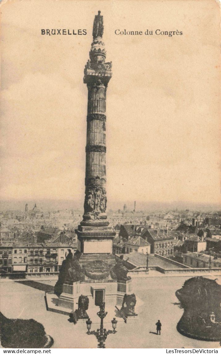 BELGIQUE - Bruxelles - Colonne Du Congrès - Carte Postale Ancienne - Monuments, édifices