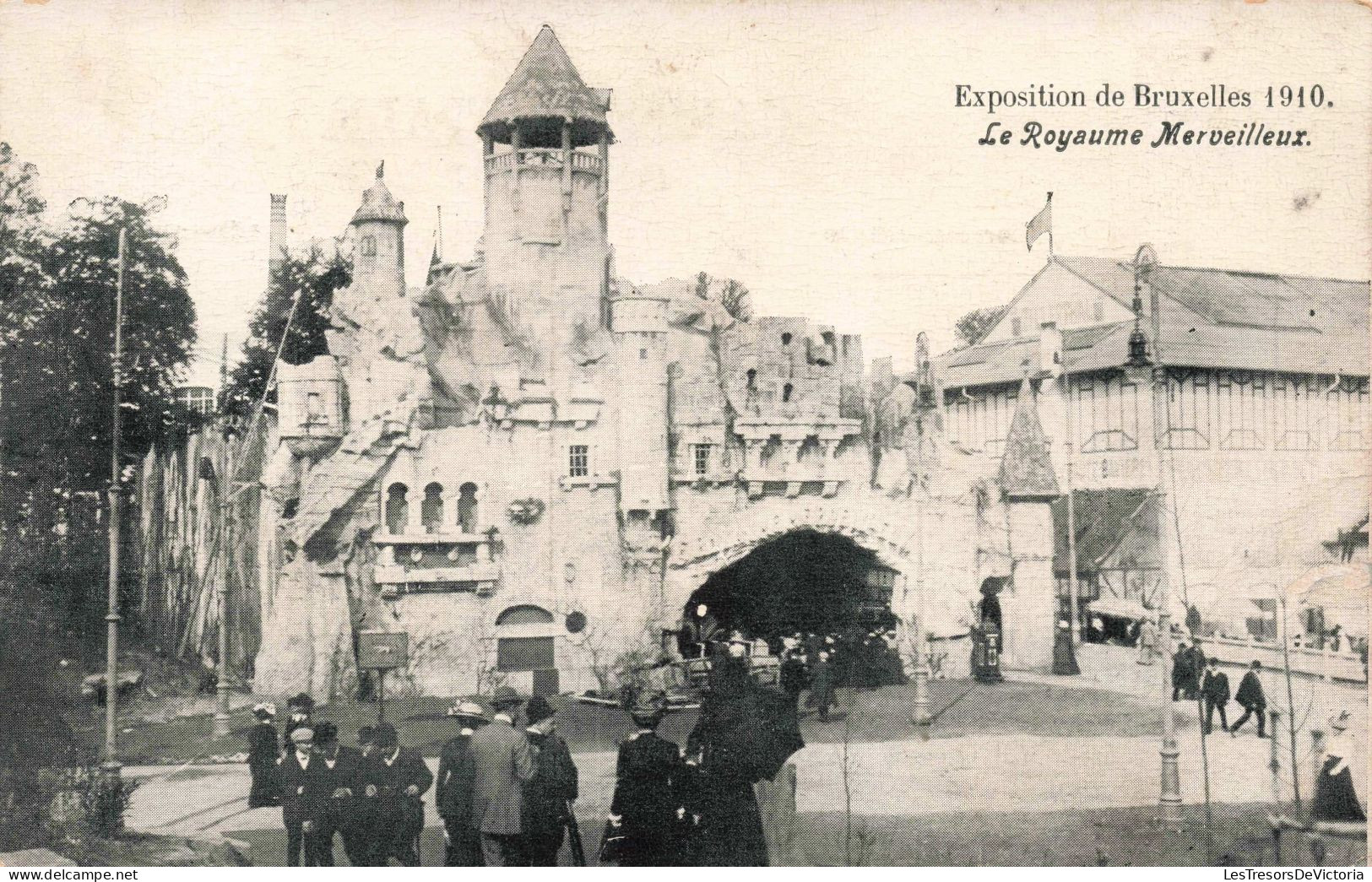 BELGIQUE - Bruxelles - Le Royaume Merveilleux - Animé - Carte Postale Ancienne - Wereldtentoonstellingen