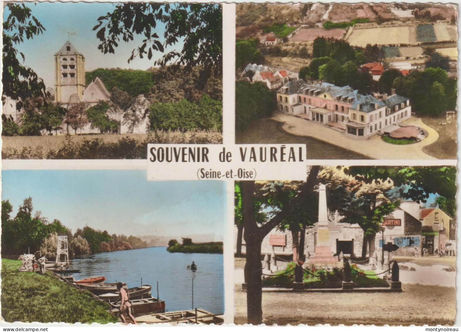 Val D ' Oise :  VAUREAL :  Vues  1961 - Vauréal