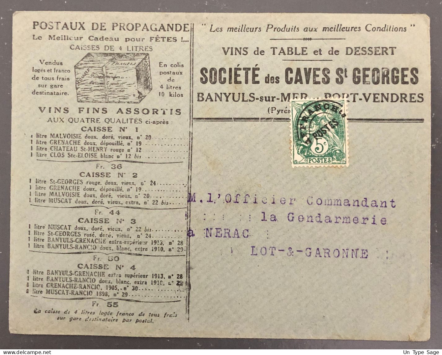 France, Préoblitéré Sur Enveloppe - (B2431) - 1893-1947