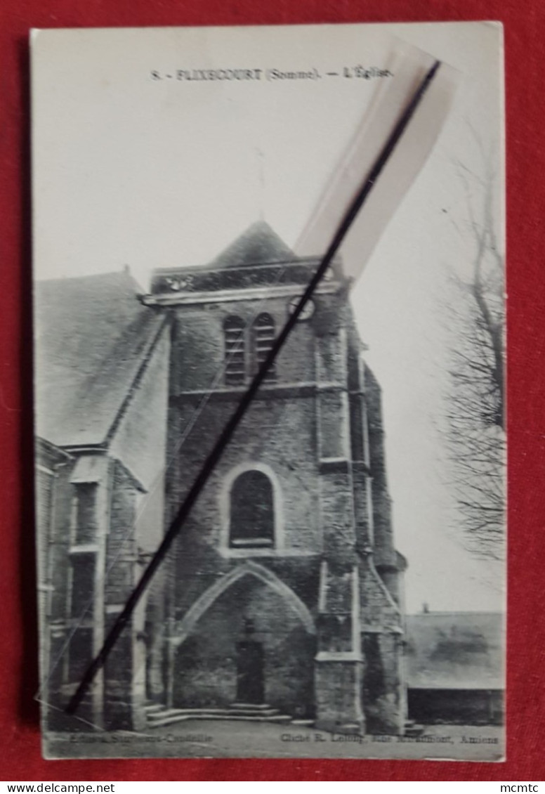 CPA - Flixecourt -(Somme) - L'église - Flixecourt