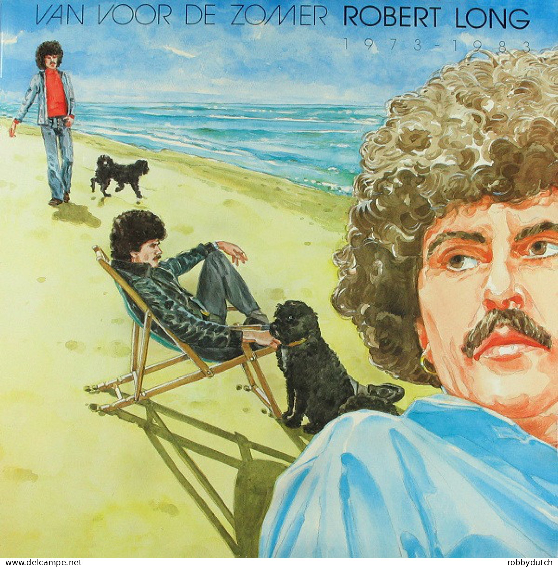* 2LP *  ROBERT LONG - VAN VOOR DE ZOMER (Holland 1982 EX- ) - Autres - Musique Néerlandaise