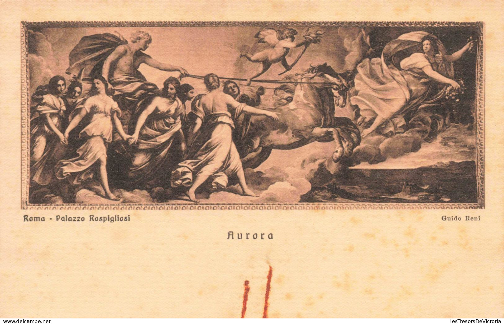 ARTS - Peintures Et Tableaux - Guido Reni - Roma -  Aurora - Carte Postale Ancienne - Peintures & Tableaux