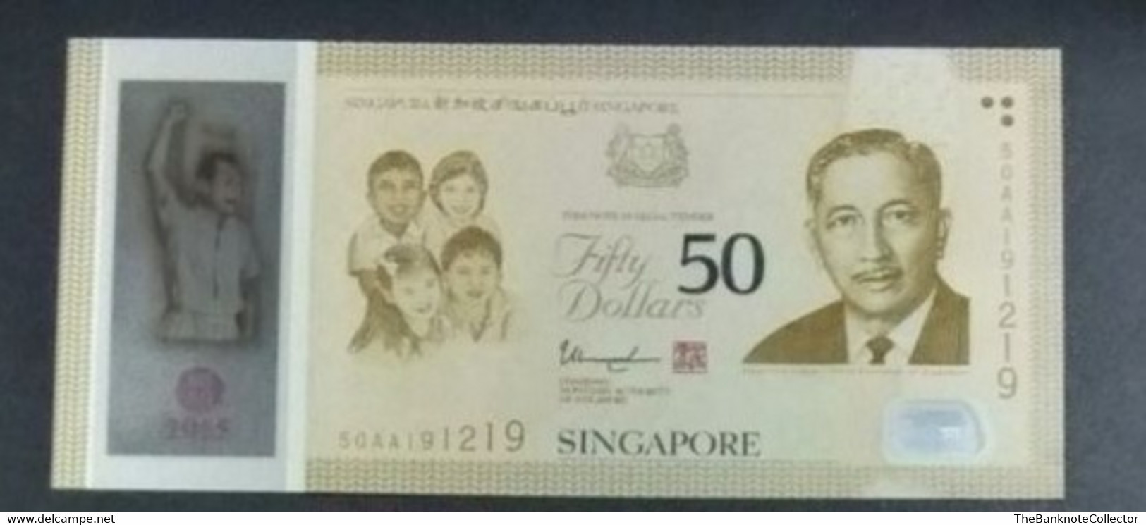 Singapore 50 Dollars 2015 Commemorative 50 Years Of Nation Building  P-61 UNC - Singapour