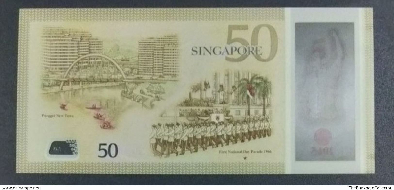 Singapore 50 Dollars 2015 Commemorative 50 Years Of Nation Building  P-61 UNC - Singapore