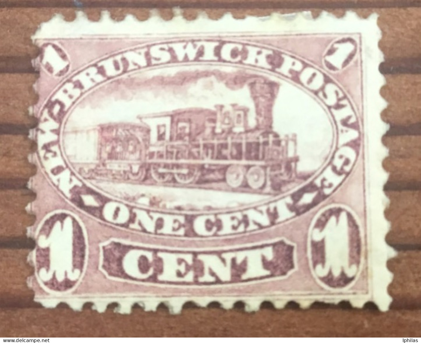 Neubraunschweig Kanada 1860 MH* - Unused Stamps