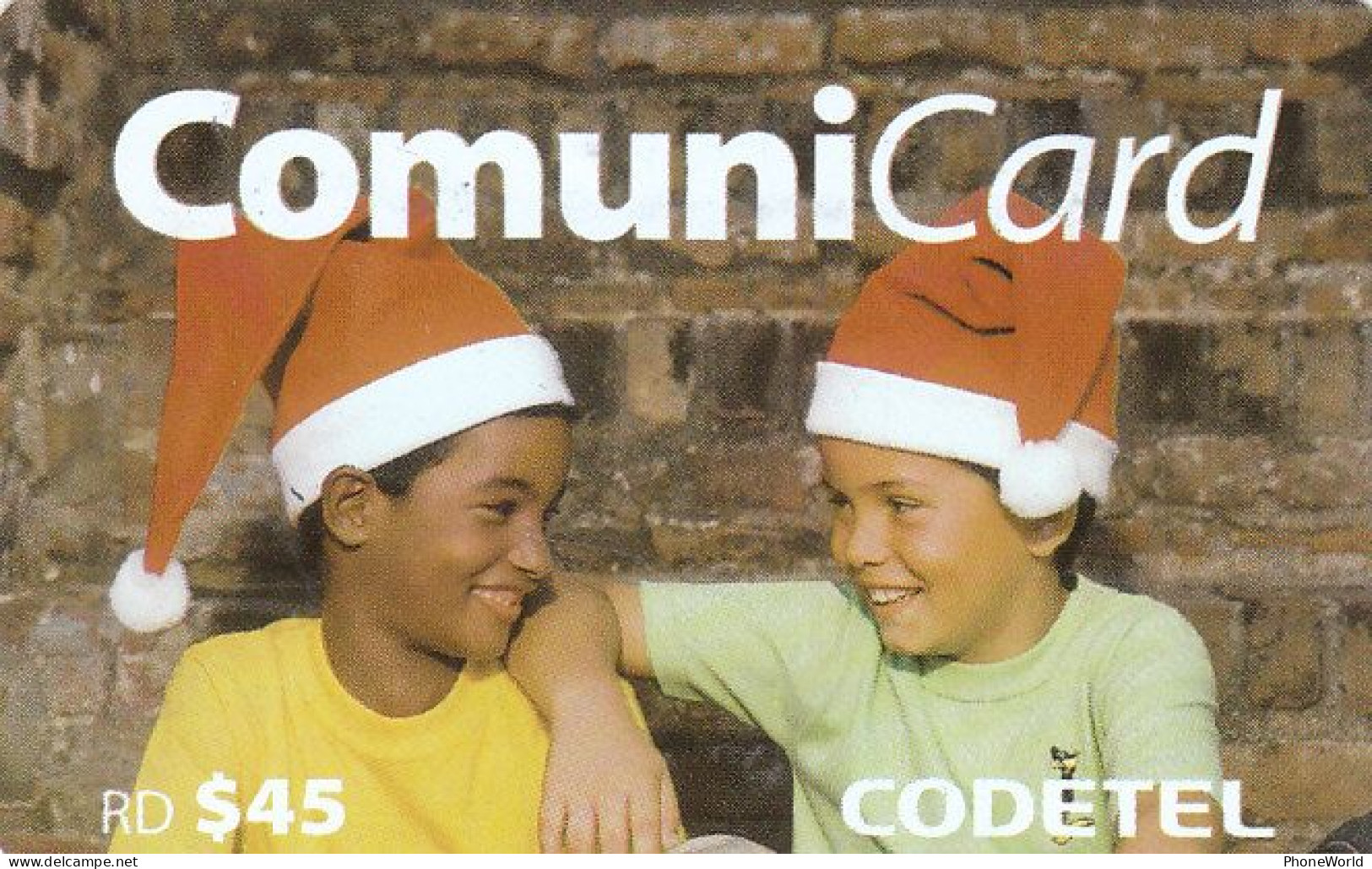 Dominican Republic, Codetel Christmas & Santa - Dominik. Republik