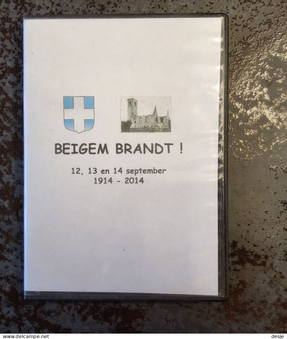 Grimbergen DVD Beigem Brandt, Historische Evocatie Herdenking WO I In De Kerk Van Beigem 12, 13 En 14/09/1914-2014 - Geschiedenis