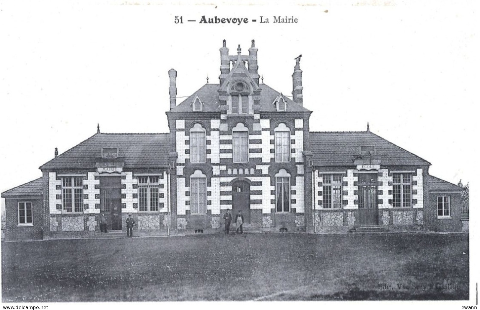 CPA - Aubevoye - La Mairie - Aubevoye