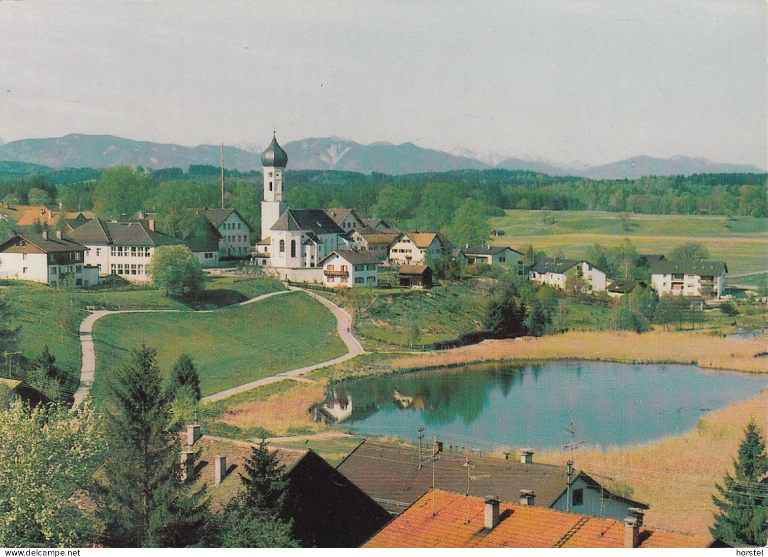 D-82393 Iffeldorf - Schloßanger Mit Dorfkirche - Penzberg