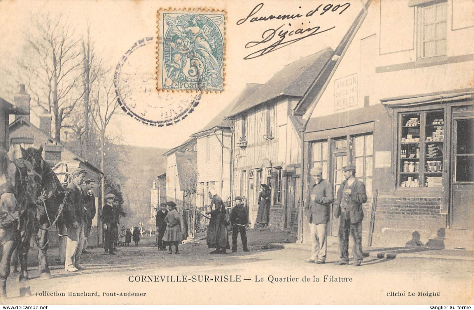 CPA 27 CORNEVILLE SUR RISLE / LE QUARTIER DE LA FILATURE - Altri & Non Classificati