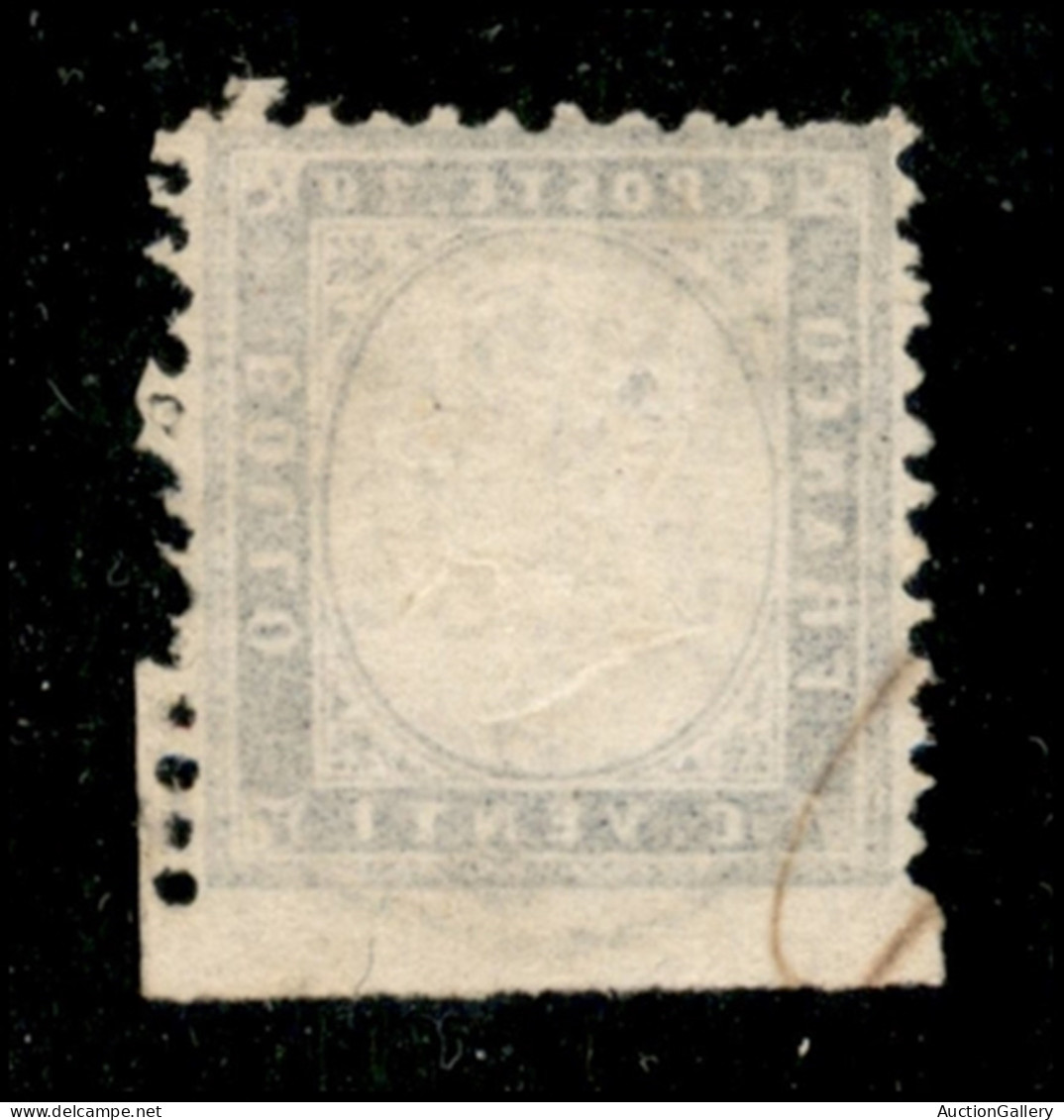 Regno - Vittorio Emanuele II - 1862 - 20 Cent (2) Usato - Angolo Di Foglio (pos. 50) - Andere & Zonder Classificatie