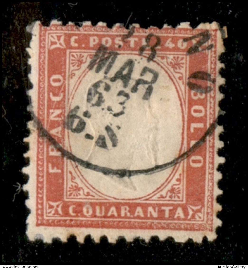 Regno - Vittorio Emanuele II - 1862 - 40 Cent (3) - Diena (350) - Otros & Sin Clasificación