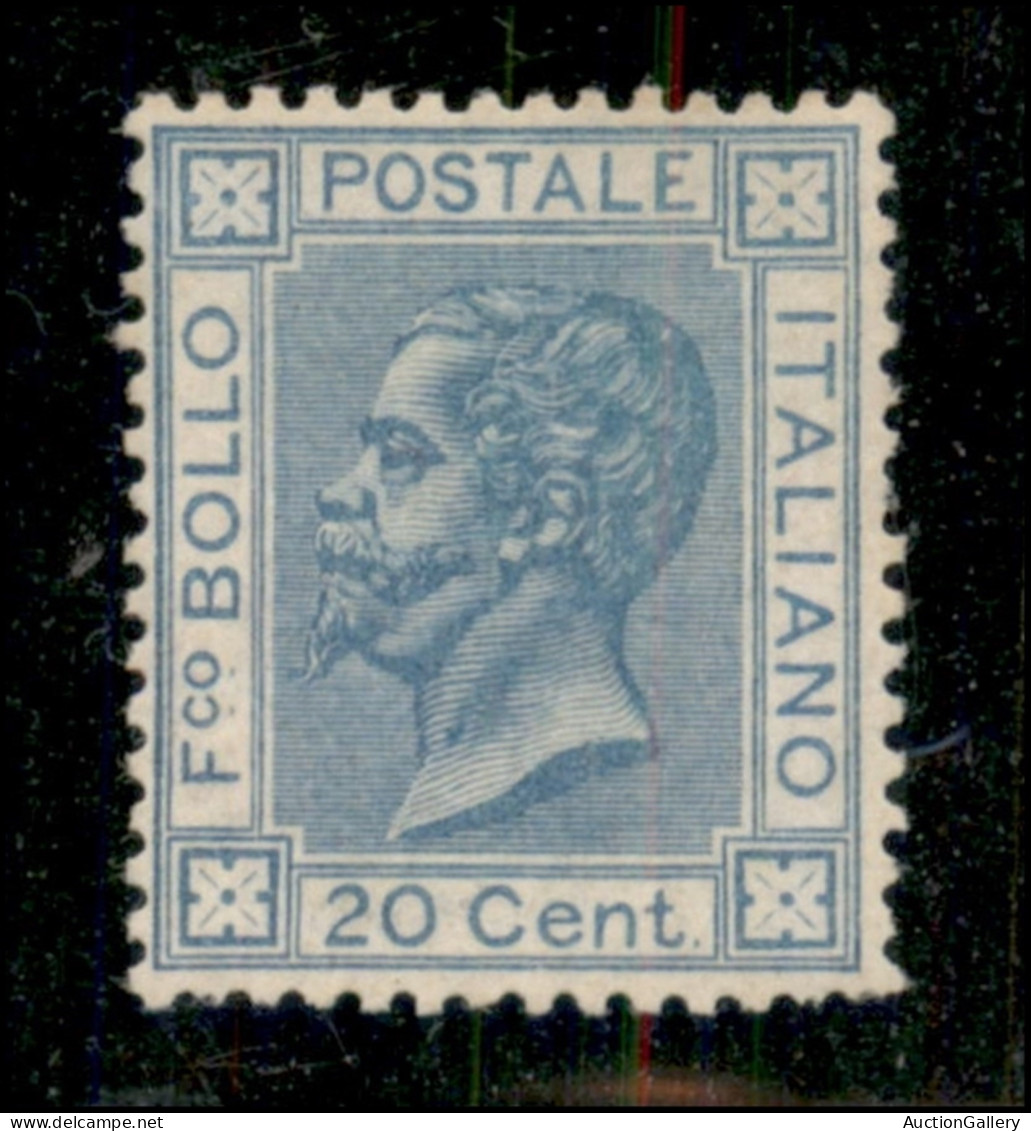 Regno - Vittorio Emanuele II - 1867 - 20 Cent (26) Nuovo Senza Gomma - Molto Ben Centrato - Sonstige & Ohne Zuordnung