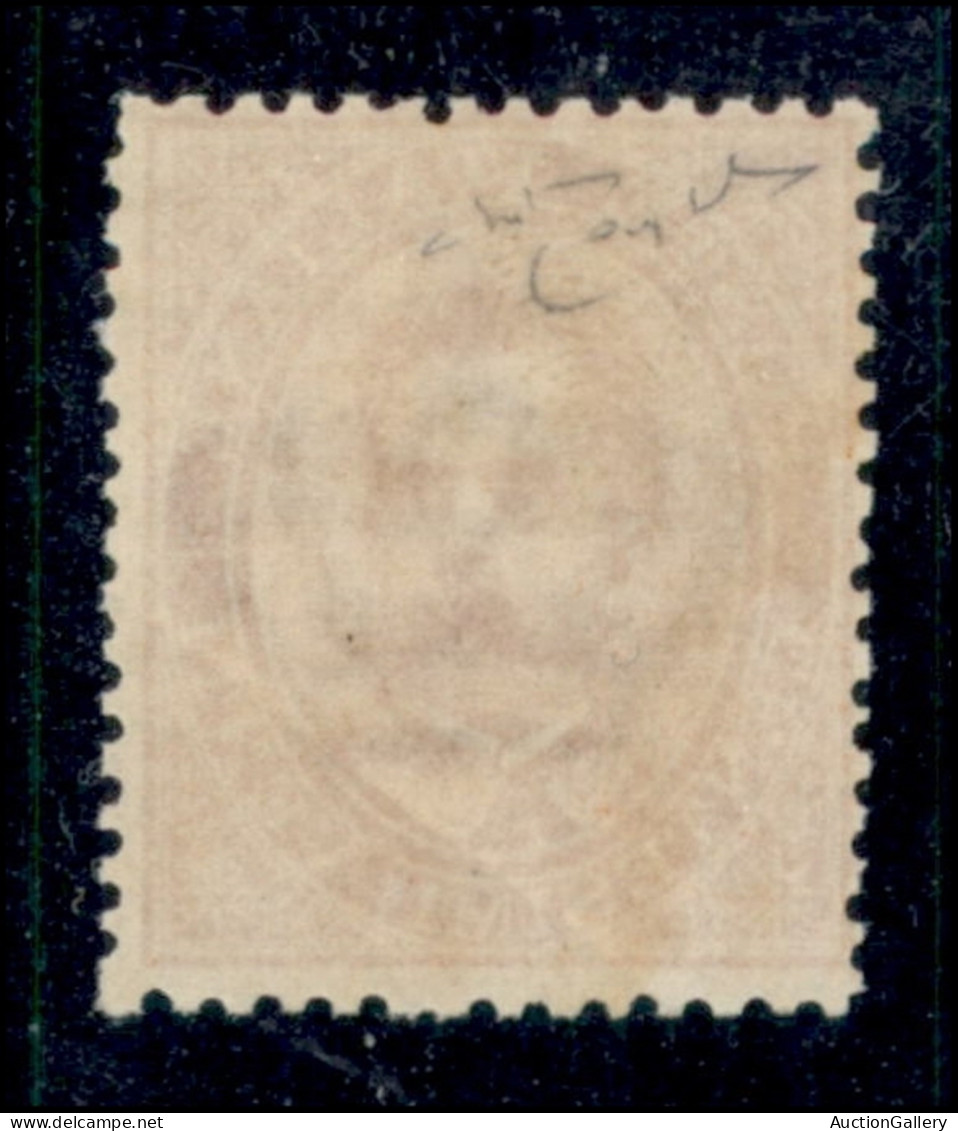 Regno - Umberto I - 1879 - 20 Cent (39) - Gomma Integra - Leggera Piega Diagonale - Raybaudi - Other & Unclassified