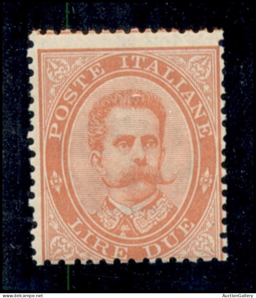 Regno - Umberto I - 1879 - 2 Lire Umberto (43) - Gomma Integra (90) - Otros & Sin Clasificación