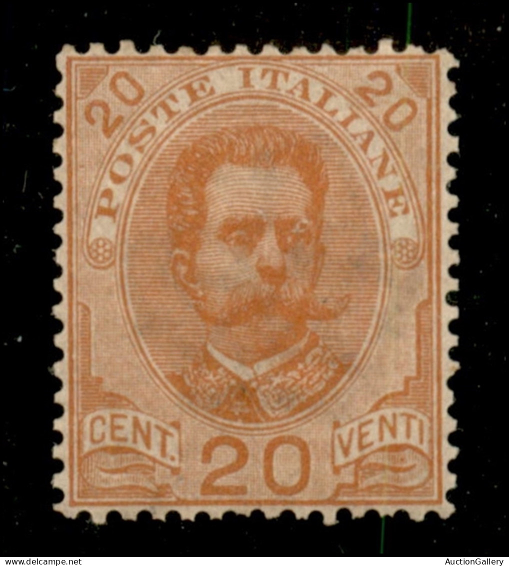 Regno - Umberto I - 1895 - 20 Cent Umberto (61) Nuovo Con Gomma Integra - Ottimamente Centrato - Autres & Non Classés