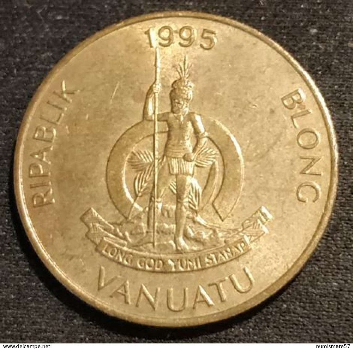 VANUATU - 5 VATU 1995 - KM 5 - Vanuatu