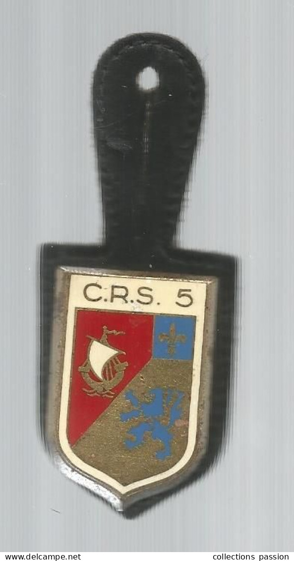 Insigne, Pucelle, C.R.S. 5, Massy, 91, Drago Paris, Frais Fr 2.95 E - Police