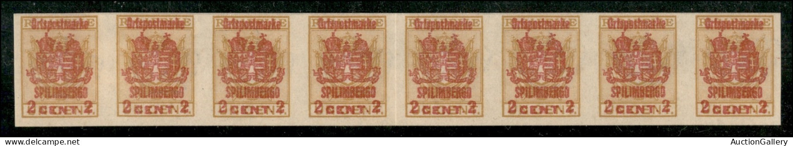 Occupazioni I Guerra Mondiale - Occupazione Austriaca (Friuli-Veneto/Municipio Di Udine) - 1918 - Spilimbergo - 2 Cent R - Autres & Non Classés