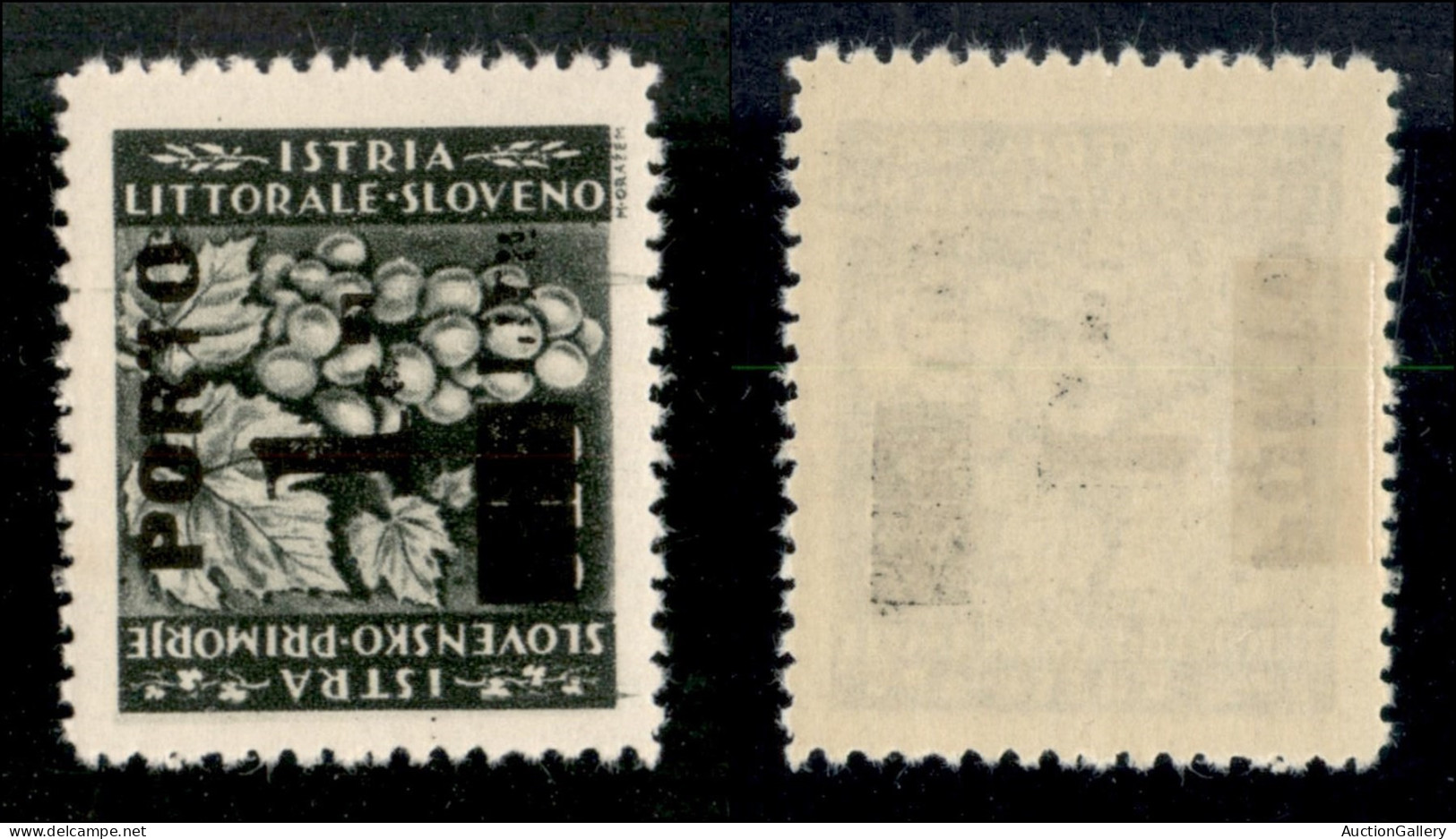 Occupazioni Straniere Di Territori Italiani - Occupazione Jugoslava - Istria E Litorale Sloveno - 1946 - 1 Lira Su 25 Ce - Autres & Non Classés