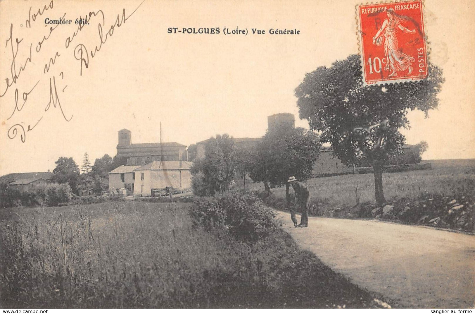 CPA 42 SAINT POLGUES / VUE GENERALE - Andere & Zonder Classificatie