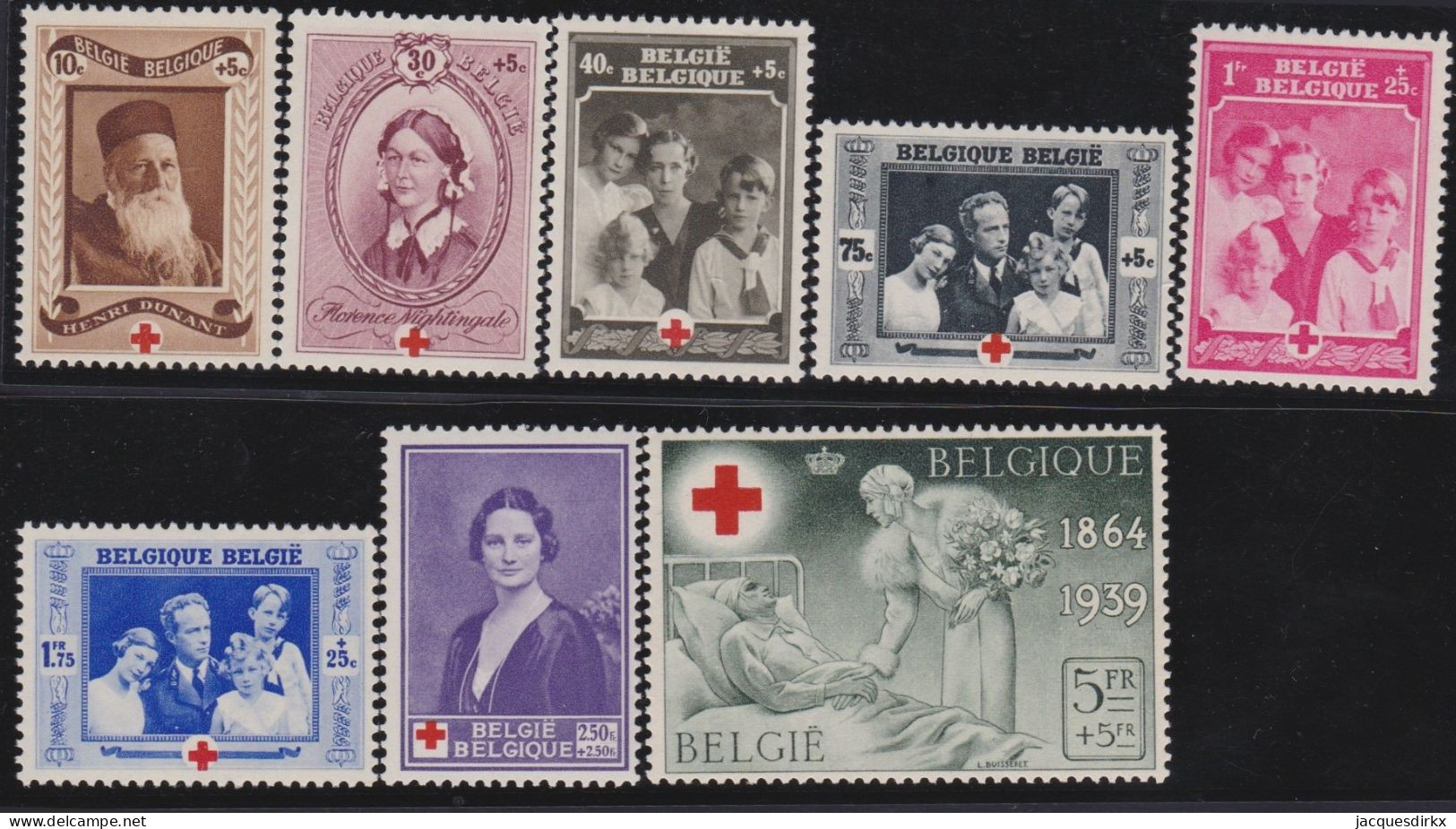 Belgie  .   OBP  .   496/503    .   **   .     Postfris  .   /   .    Neuf Avec Gomme Et SANS Charnière - Unused Stamps