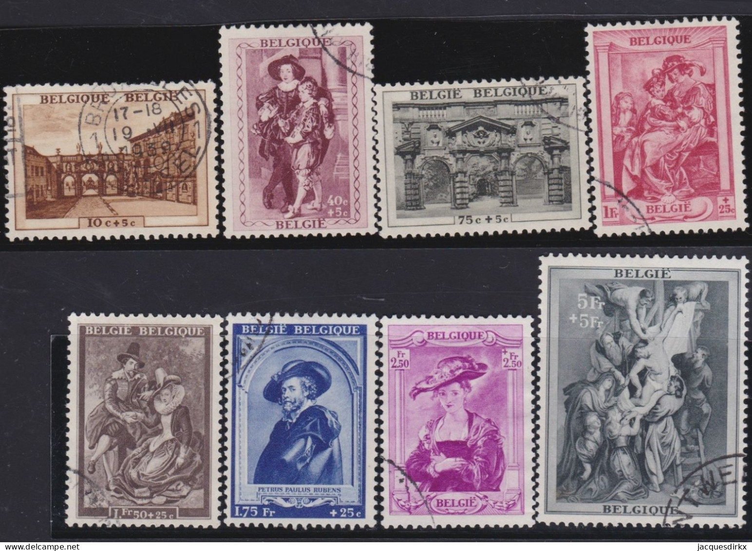 Belgie  .   OBP    .    504/511     .    O       .   Gestempeld     .   /   .    Oblitéré - Used Stamps