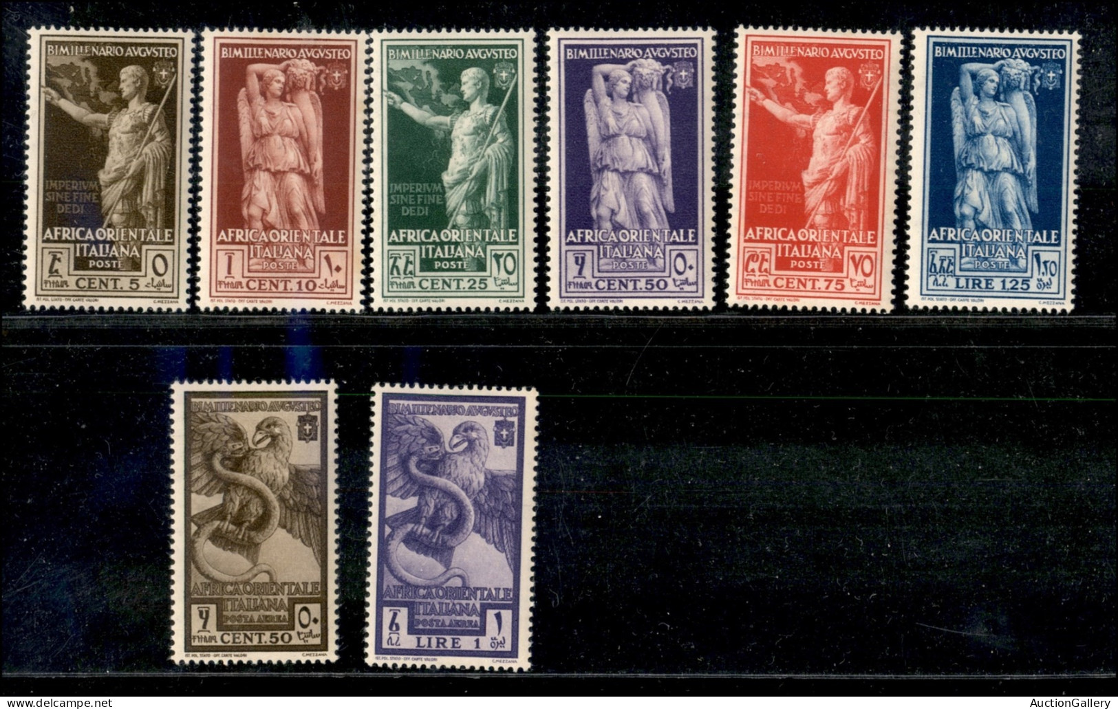 Colonie - Africa Orientale Italiana - 1938 - Augusto (21/26 + Aerea 14/15) - Emissione Completa - Gomma Integra - Andere & Zonder Classificatie