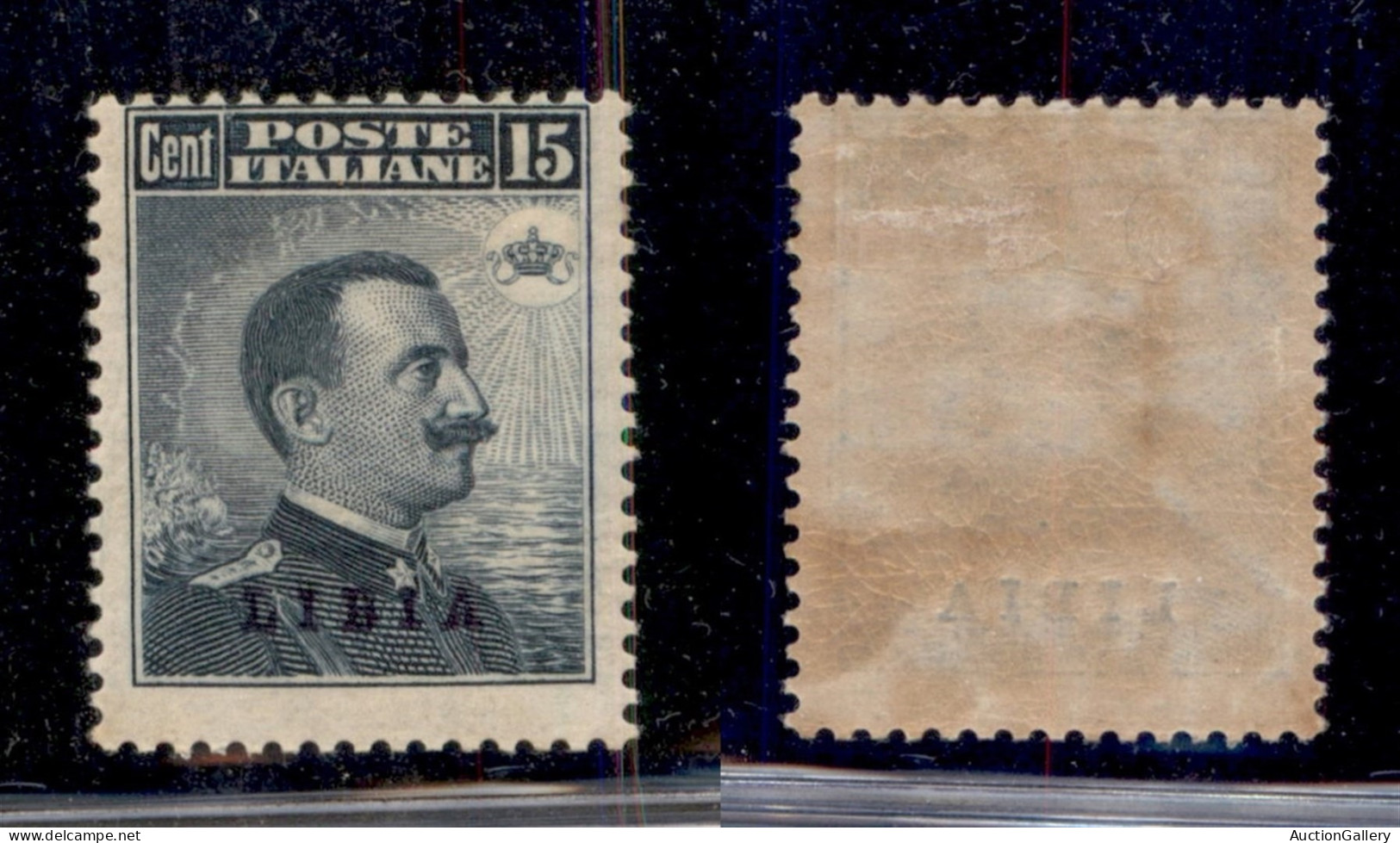 Colonie - Libia - 1912 - 15 Cent (5) - Gomma Originale (400) - Autres & Non Classés