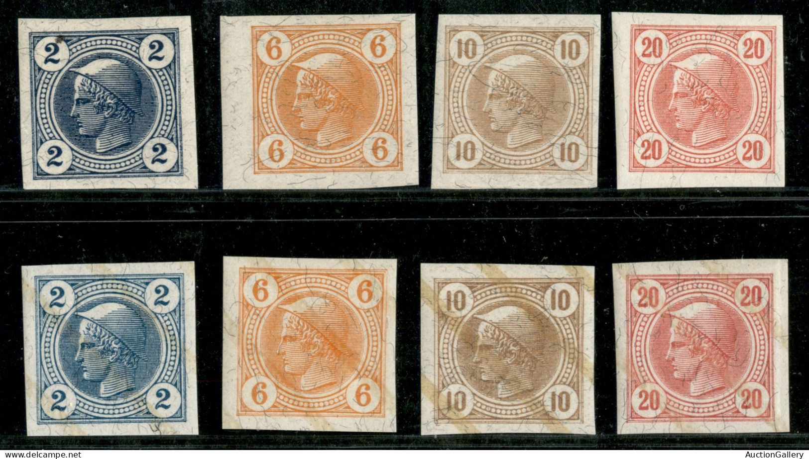 EUROPA - AUSTRIA - 1899/1901 - Mercurio (97/104) - Insieme Di 2 Serie Complete - Gomma Integra - Andere & Zonder Classificatie