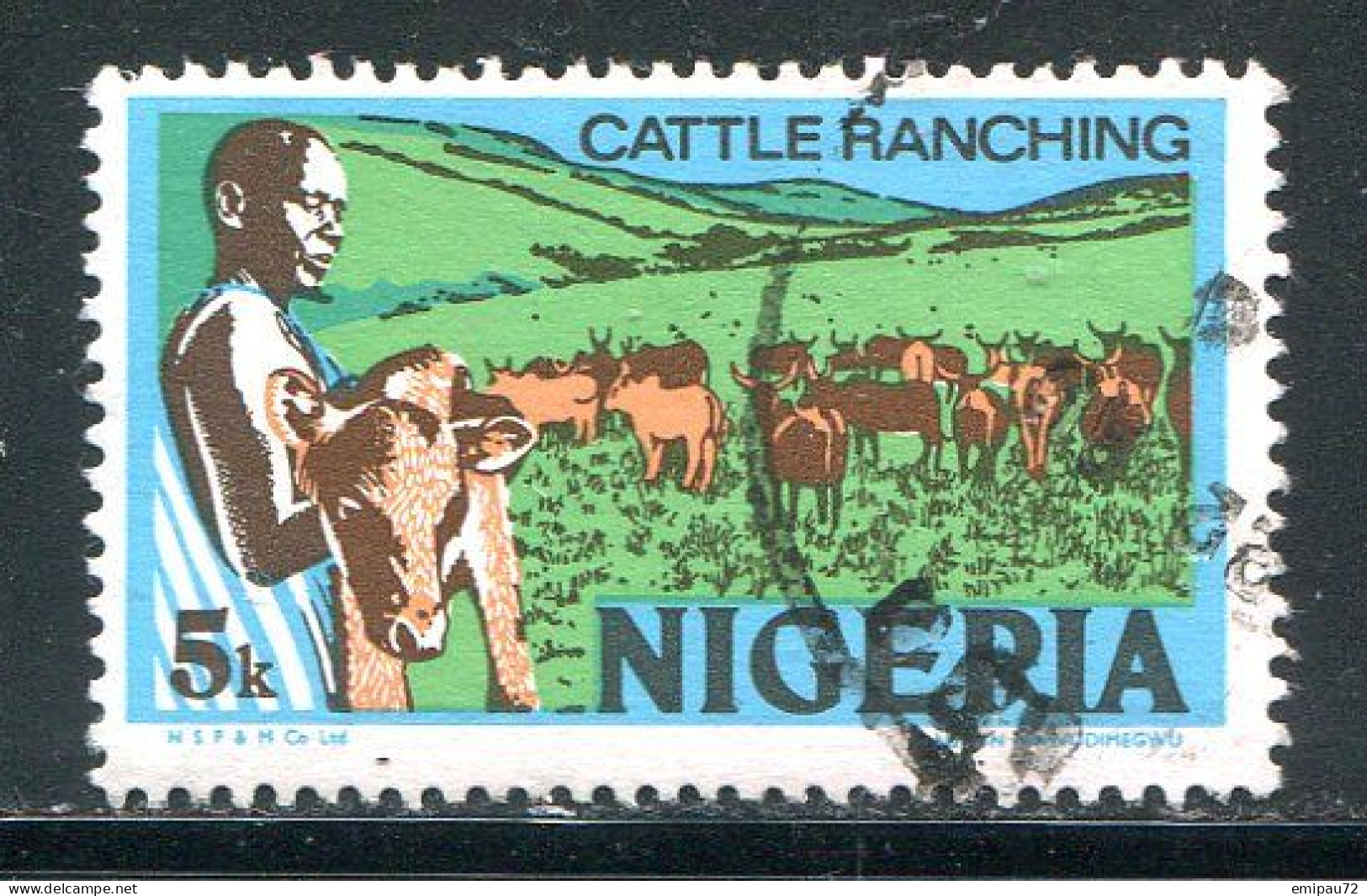 NIGERIA- Y&T N°224(B)- Oblitéré - Nigeria (1961-...)