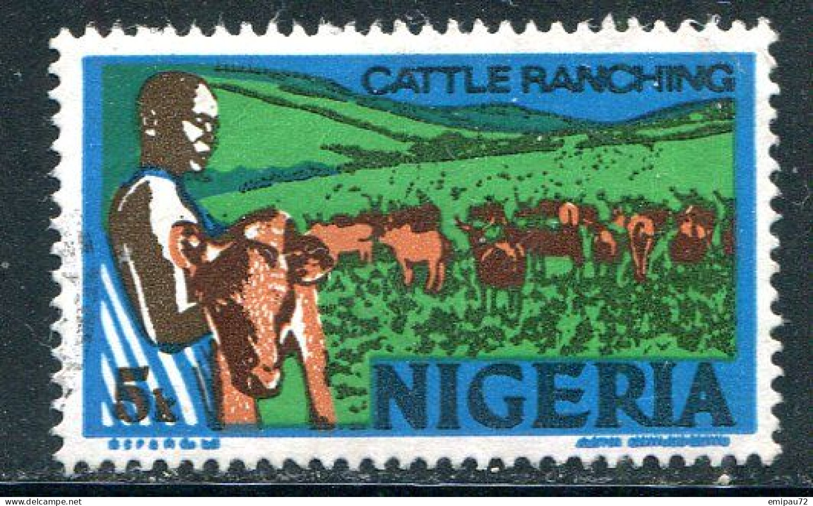 NIGERIA- Y&T N°224(B)- Oblitéré - Nigeria (1961-...)