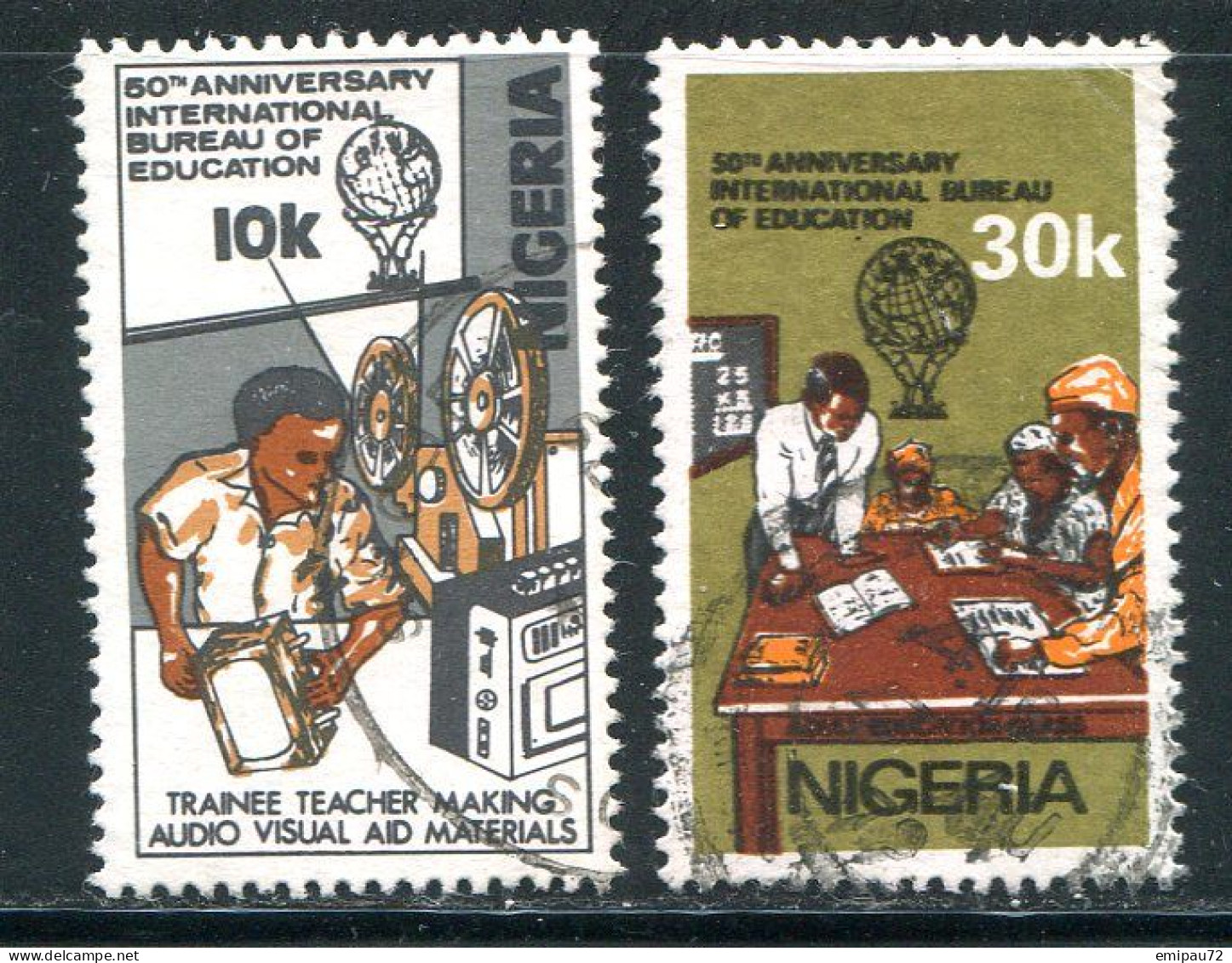 NIGERIA- Y&T N°370 Et 371- Oblitérés - Nigeria (1961-...)