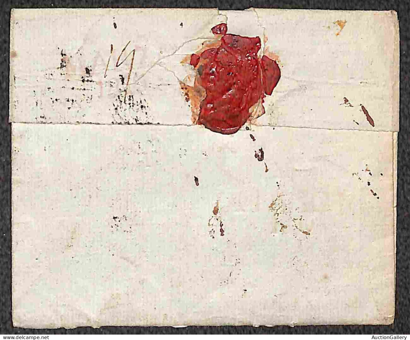 Prefilateliche - 113 Livourne - Lettera Per Napoli Del 3.6.1810 - Tassata - Autres & Non Classés