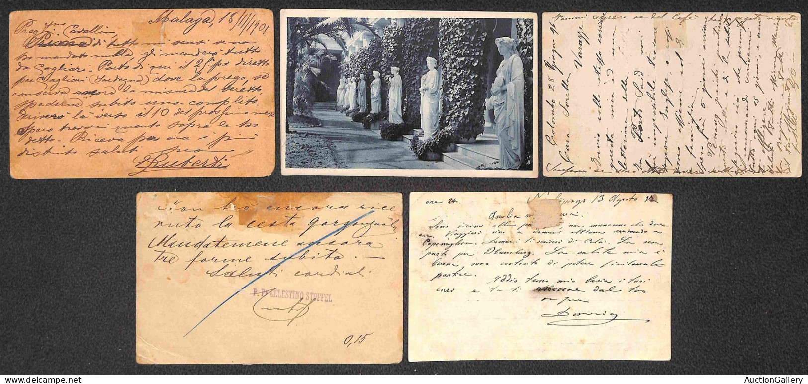 Lotti & Collezioni - MONDIALE - 1883/1939 - Lotto Di 20 Cartoline Postali E Buste Postali Del Periodo - Da Esaminare - Sonstige & Ohne Zuordnung