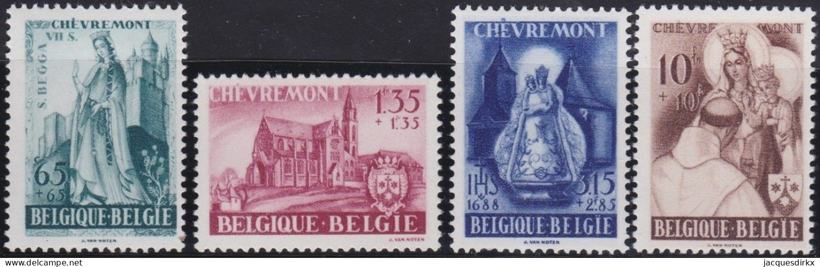 Belgie  .   OBP  .   777/780    .   **   .     Postfris  .   /   .    Neuf Avec Gomme Et SANS Charnière - Neufs