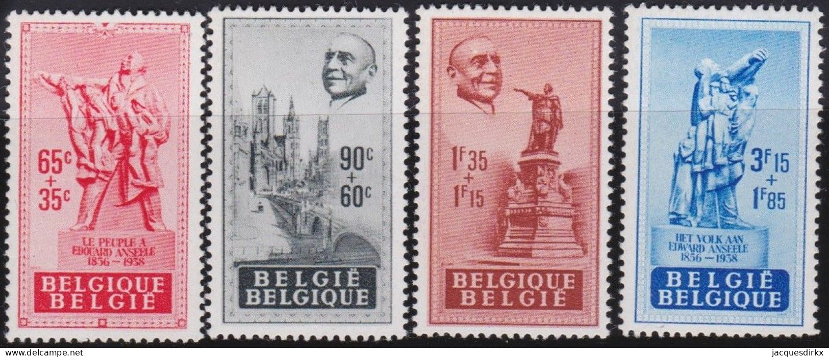 Belgie  .   OBP  .   761/764    .   **   .     Postfris  .   /   .    Neuf Avec Gomme Et SANS Charnière - Unused Stamps