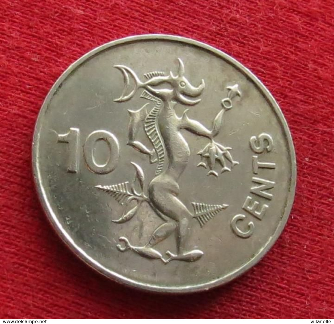 Solomon Islands 10 Cents 1988  Salomon Salomão W ºº - Salomon