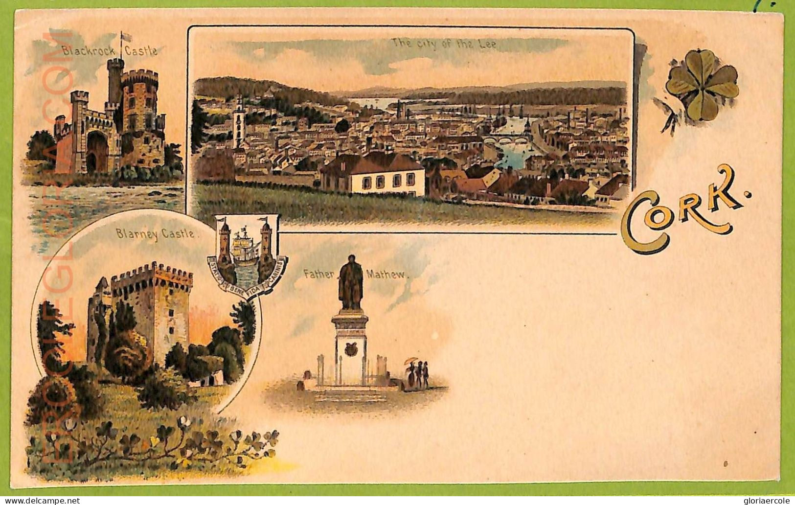 Af2168 - IRELAND - VINTAGE POSTCARD - Cork - Cork