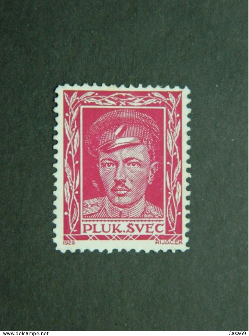 Vignette Poster Stamp Reklamemarke Plukovnika Josef Svec Oberts Der Legionen Russland 1929 - Erinnophilie